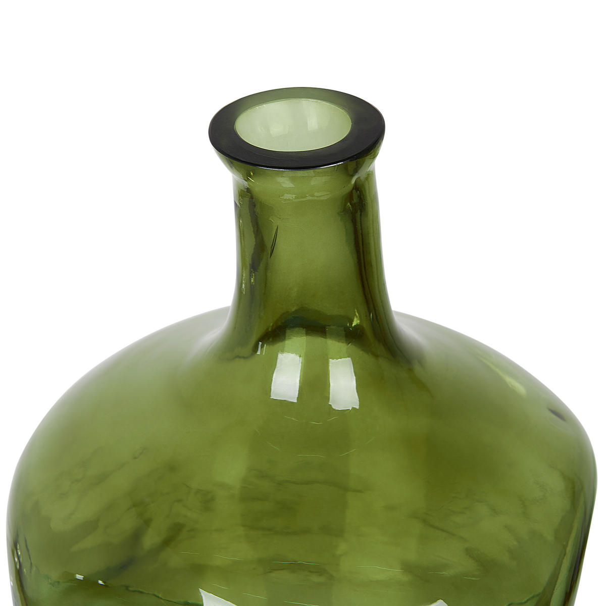 BLUMENVASE Glas grün Kerala - Grün, Glas (30cm) - Beliani