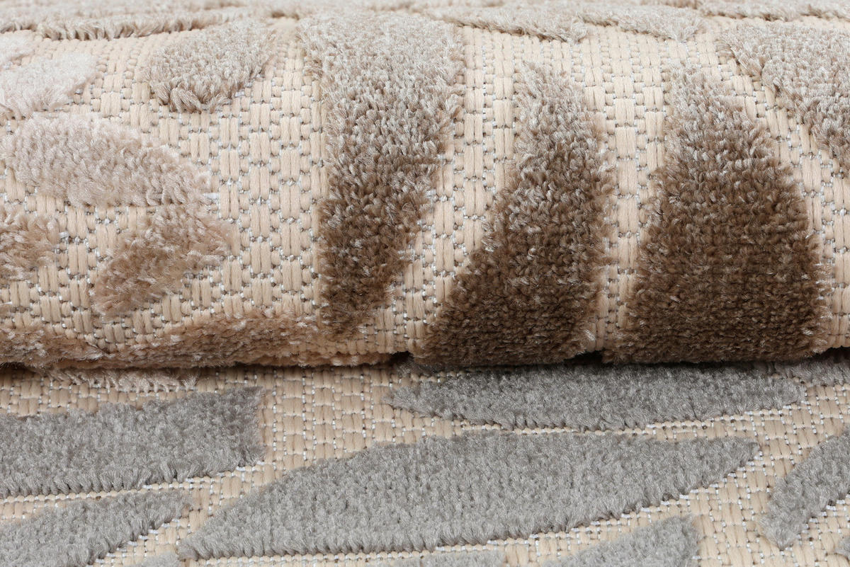 TEPPICH PATIO CREME 120/180 cm - Creme, Textil (120/180cm) - Tapiso