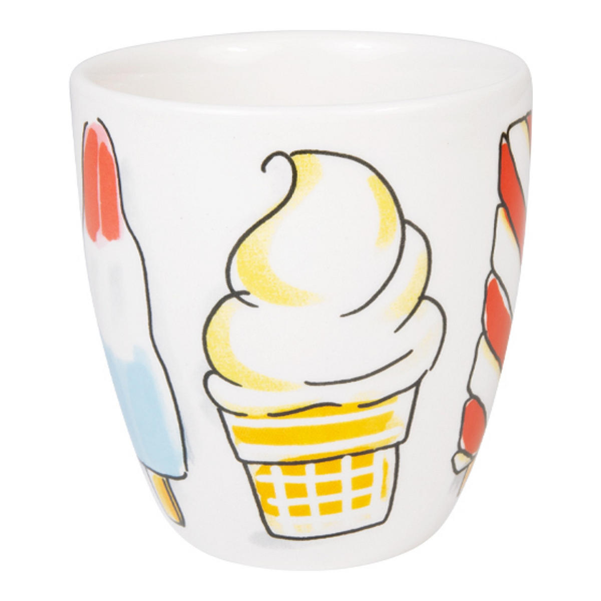 MINITASSE Eis in Bunt - 200 ml - Multicolor, Keramik (0.2L) - Blond Amsterdam