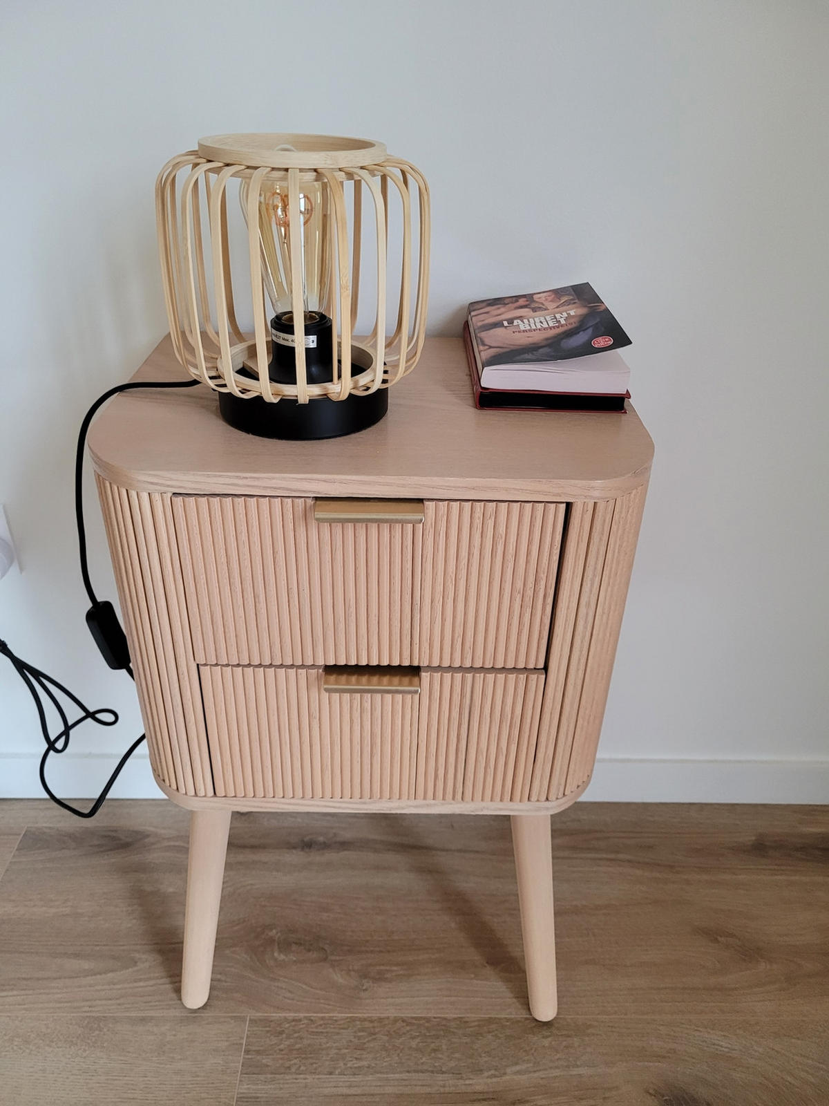 NACHTTISCH Rechteckig Braun 40 x 30 x 66 cm - Braun, Holz (40/66/30cm) - Nordlys