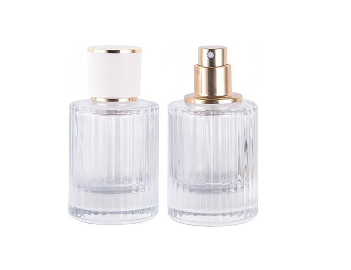 SEIFENSPENDER , 2x 50 ml Klarglas-Sprühflaschen - Transparent, Glas (5.2/9.8/5.2cm) - BELZ