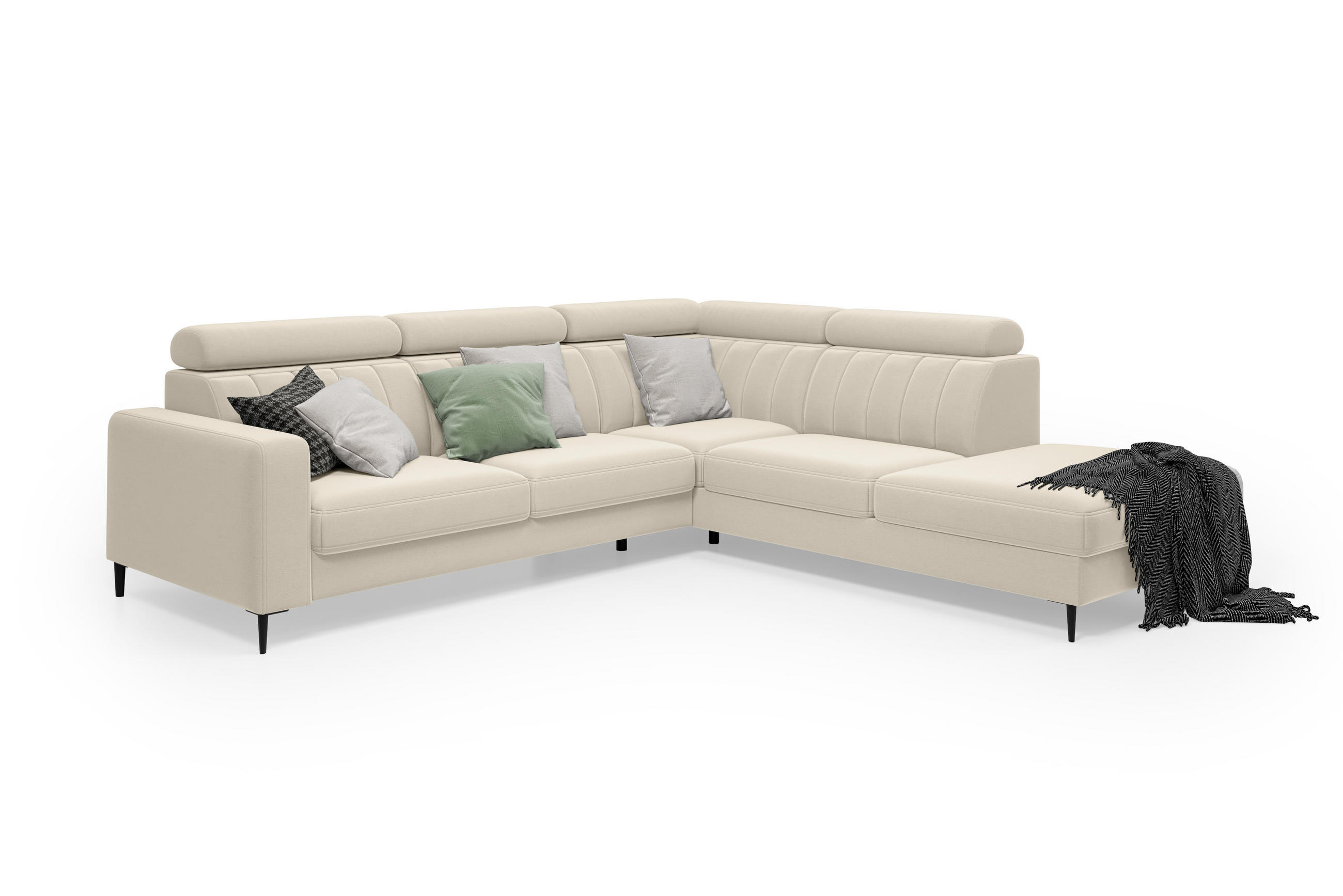 MebleHot Ecksofa Beige 278x263 cm