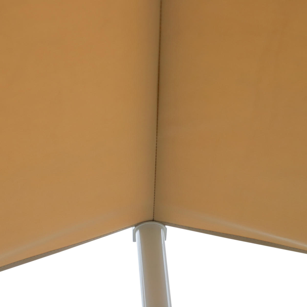 STANDMARKISE, Cremeweiß, Metall, Polyester - Creme, Metall (295/255/300cm) - Outsunny