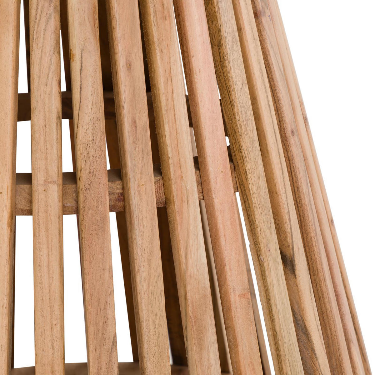 ESSTISCH LAYA natur - Naturfarben, Holz (120/120/76cm) - IDIMEX