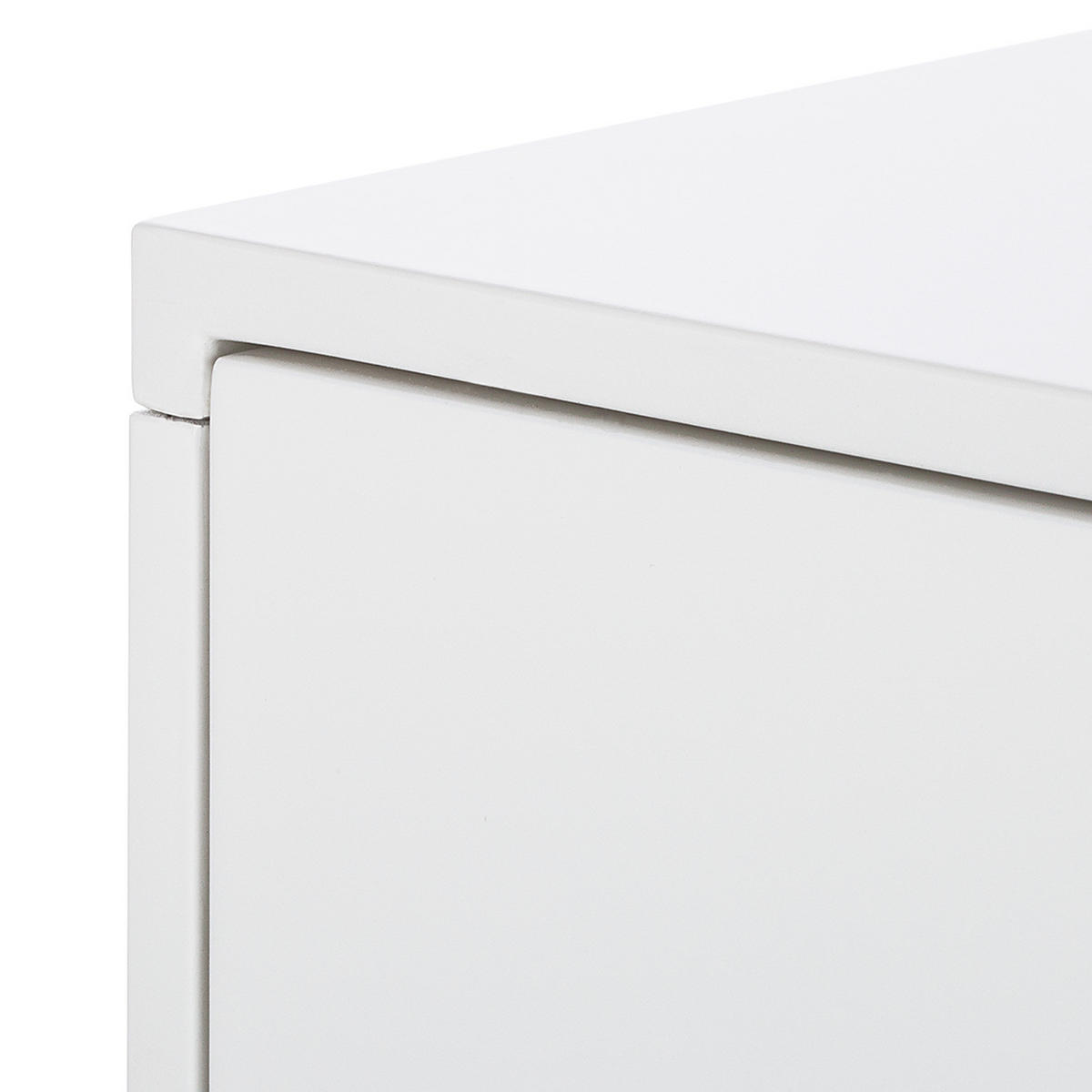 SIDEBOARD - Breite 120 cm - Eichefarben/Weiß, Eichenholz/Holz (120/59/45cm) - home24