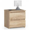 NACHTSCHRANK Sonoma Eiche 40x35x40 cm - Sonoma Eiche, Holzwerkstoff (40/40/35cm) - Akord