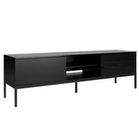 TV-SCHRANK Schwarz Industrial - Schwarz, Holzwerkstoff (170/49/41cm) - Sepro Meble