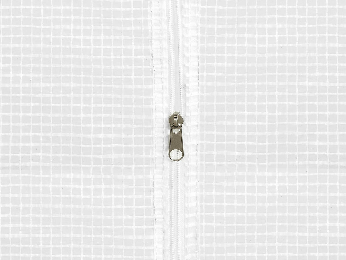 FOLIENGEWÄCHSHAUS - 300cm x 1200cm - Polyethylen - weiß - IPOMEA - Weiß, Kunststoff (300/200/1200cm) - Vente-Unique