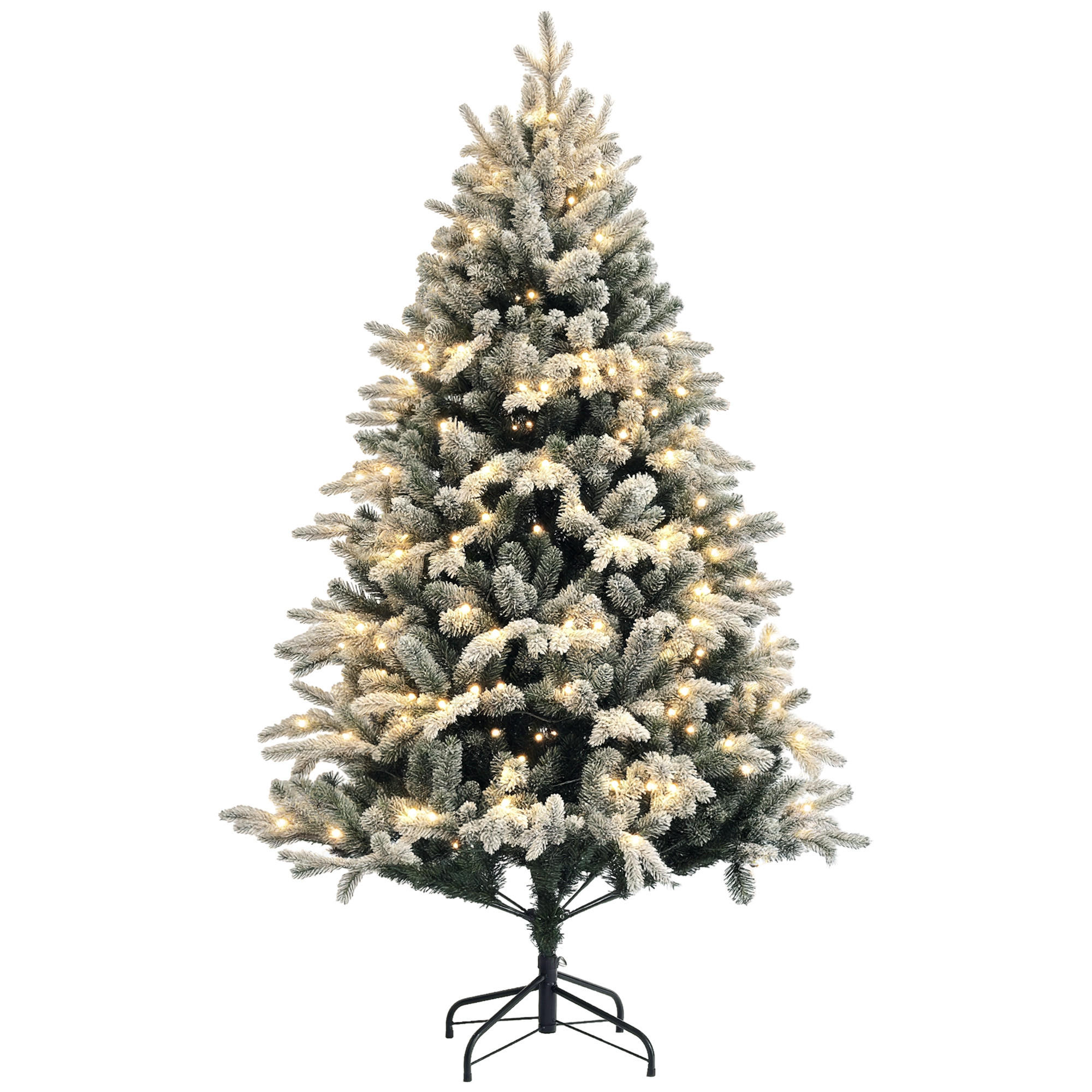 WEIHNACHTSBÄUME Grün 116.0/116.0/180.0cm - Grün, Kunststoff (180cm)
