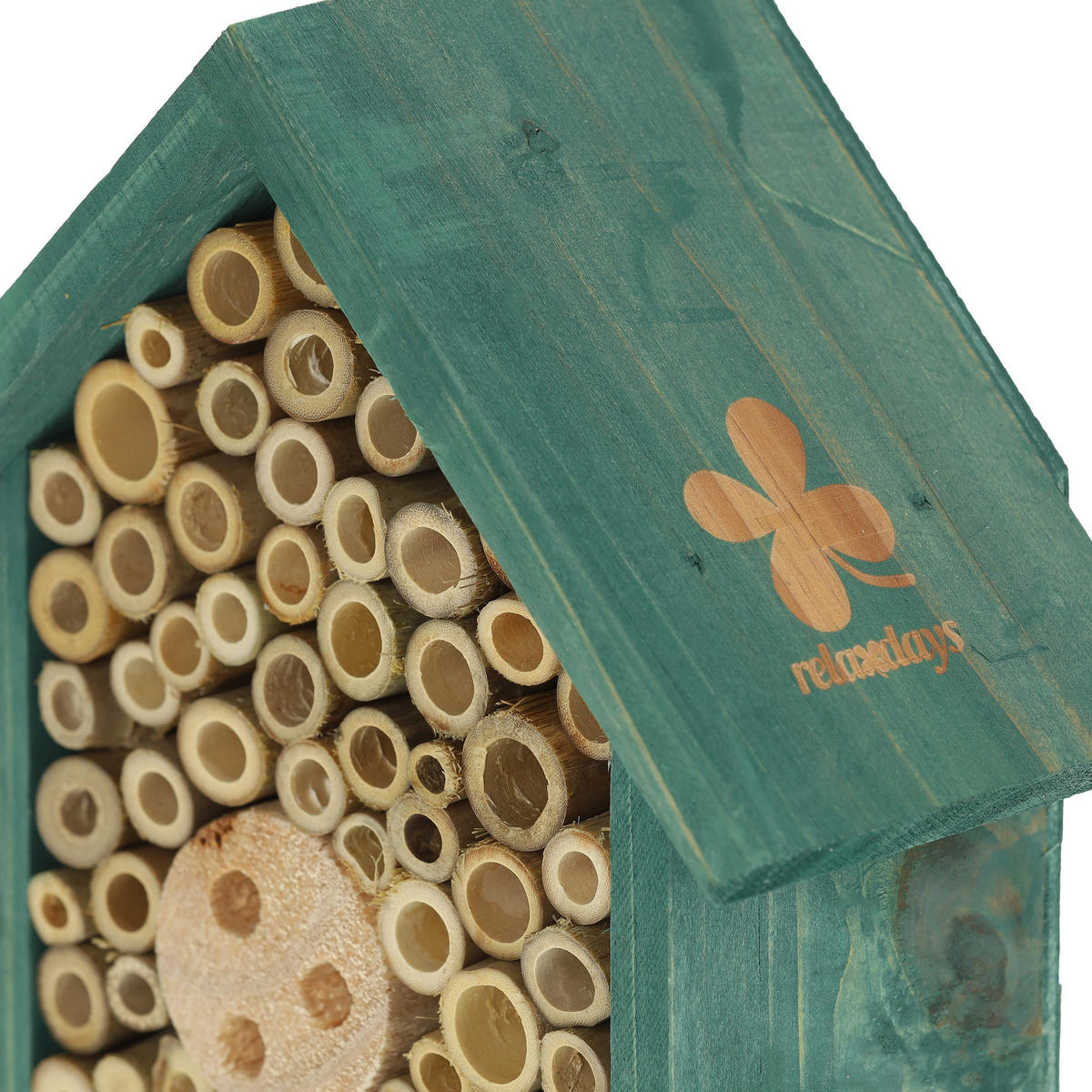 INSEKTENHOTEL - Multicolor, Holz (17/20/8.5cm) - Relaxdays