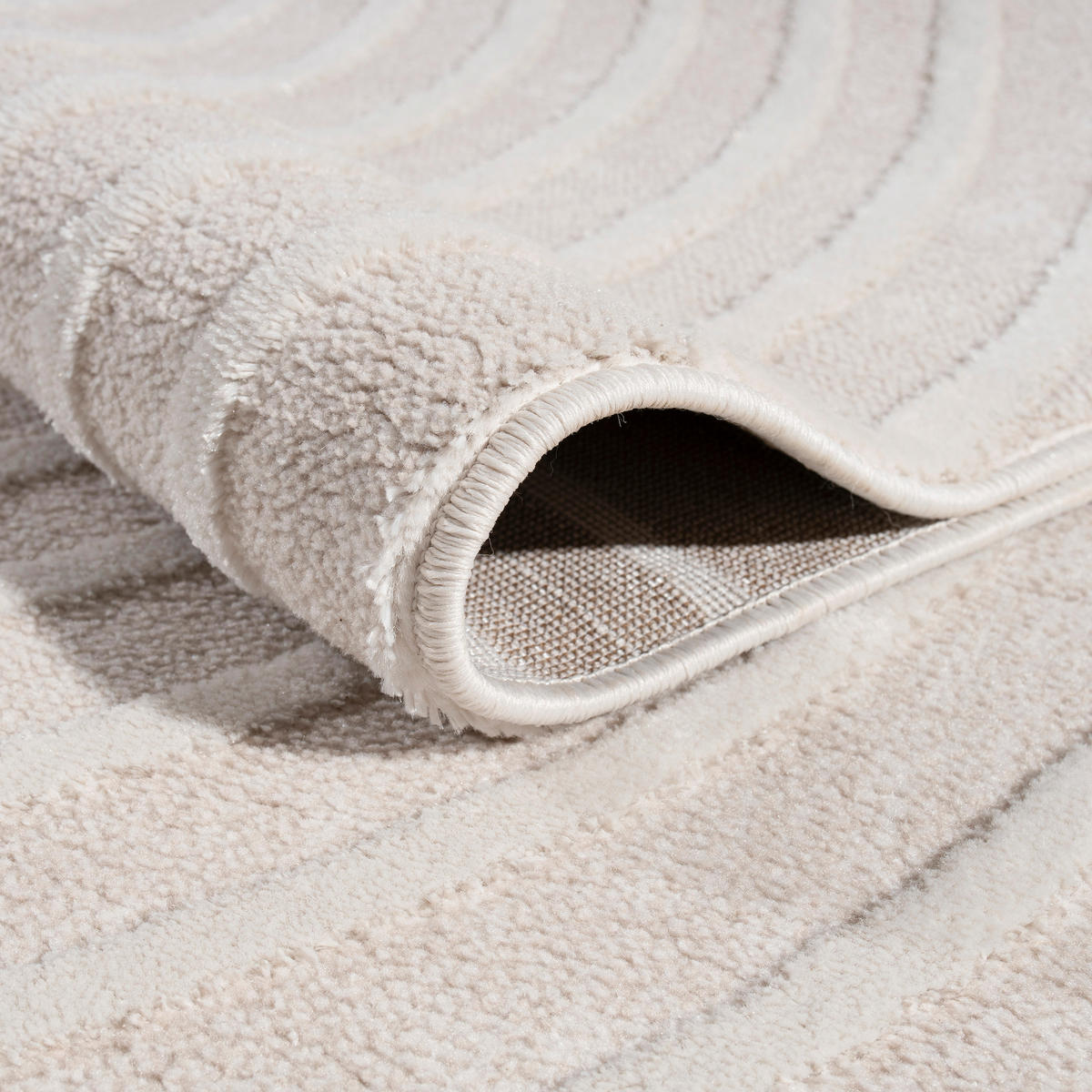 KURZFLORTEPPICH 230/320 cm Santorini 611 - Creme, Textil (230/320cm) - Paco Home