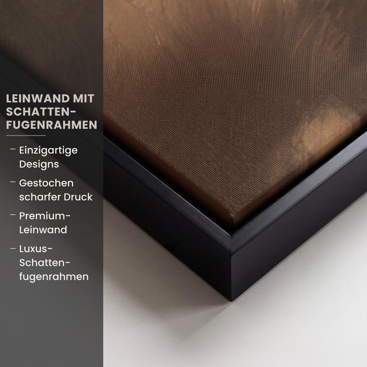 LEINWAND Bilder mit Rahmen - Weihnachten - Hirsch - Geweih - Weihnachtskugel - Rentier - 60x90 - Hellbraun, Textil (60/90cm) - MuchoWow