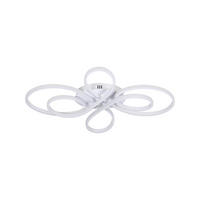 LED-DECKENLEUCHTE Alaric 80/50/8.5 cm - Weiß, Metall (80/50/8.5cm) - Nettlife