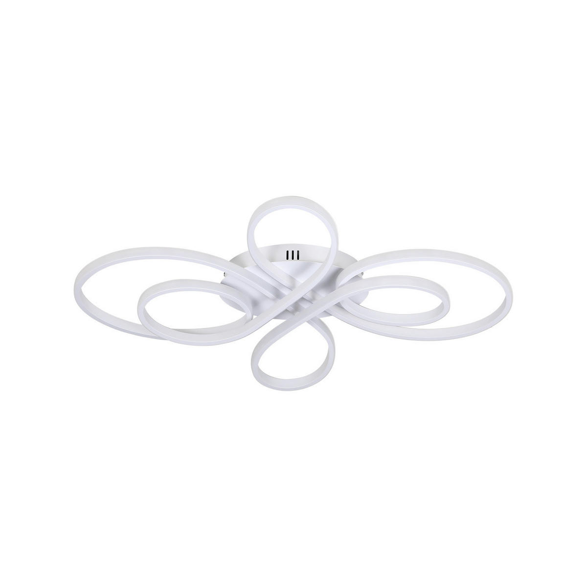 LED-DECKENLEUCHTE Alaric 80/50/8.5 cm - Weiß, Metall (80/50/8.5cm) - Nettlife