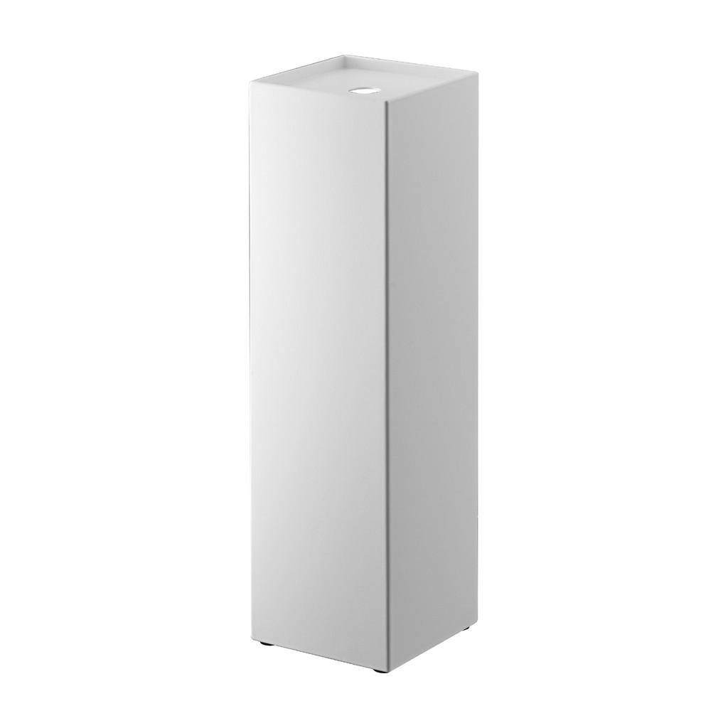 YAMAZAKI Tower 7850 Toilettenpapierhalter in Weiß – Stilvolle und praktische Aufbewahrung - Weiß, Metall (11.5/38.5/11.5cm) - Yamazaki
