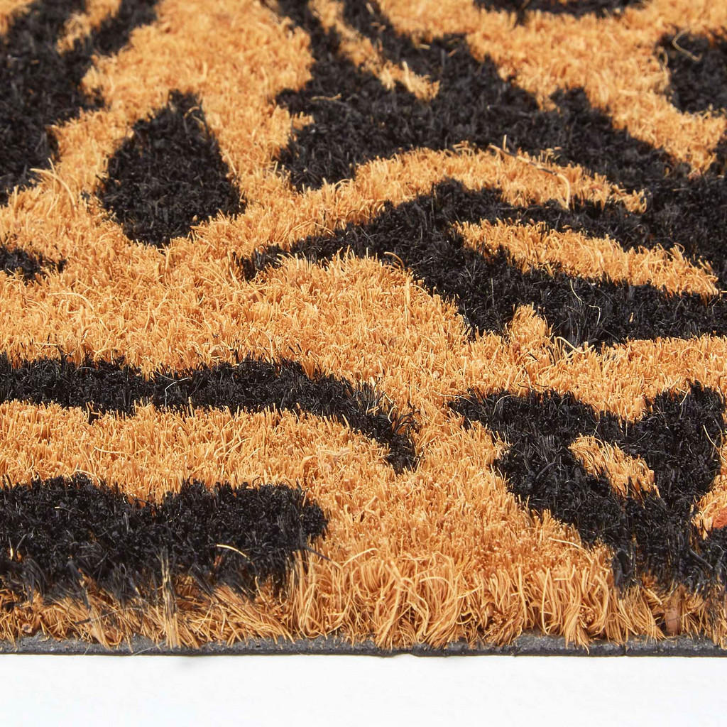 Thumbnail - Homescapes Fussmatte, Natur, Naturmaterialien, Floral, Rechteckig, 45x75 cm, Teppiche & Böden, Fuß & Stufenmatten, Fußma...