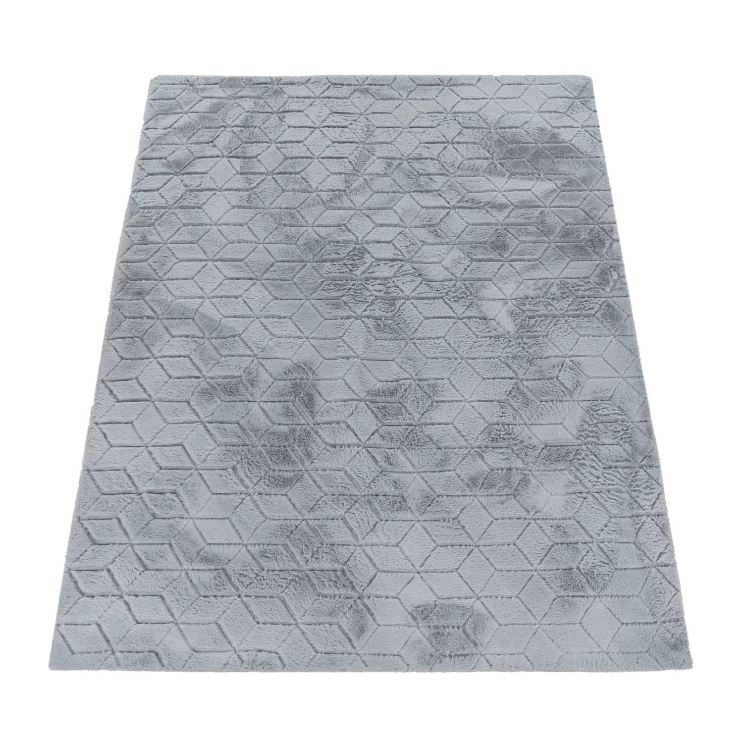 HOCHFLORTEPPICH 60/100 cm Arnheim 745 - Grau, Textil (60/100cm) - Paco Home