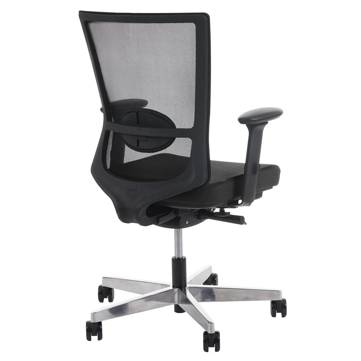 BÜROSTUHL MERRYFAIR Schwarz - Schwarz, Textil (72/106/70cm) - Jamb