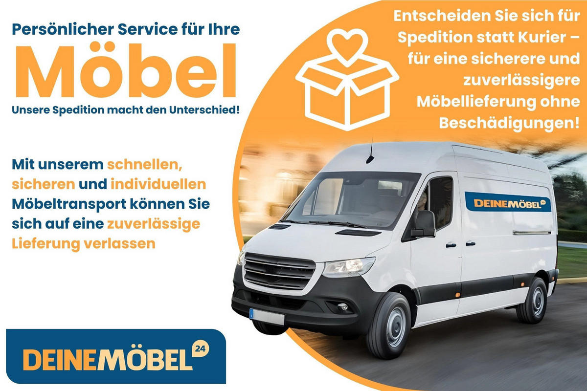 SCHWEBETÜRENSCHRANK ALASKA 250cm breit in Kaschmir mit Spiegel und LED - Kaschmir, Holzwerkstoff (250/218/61cm) - Deine Möbel 24