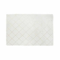 TEPPICH Weiß Moderne (120 x 180 x 2,2 cm) - Weiß, Kunststoff (120/180cm) - DKD Home Decor