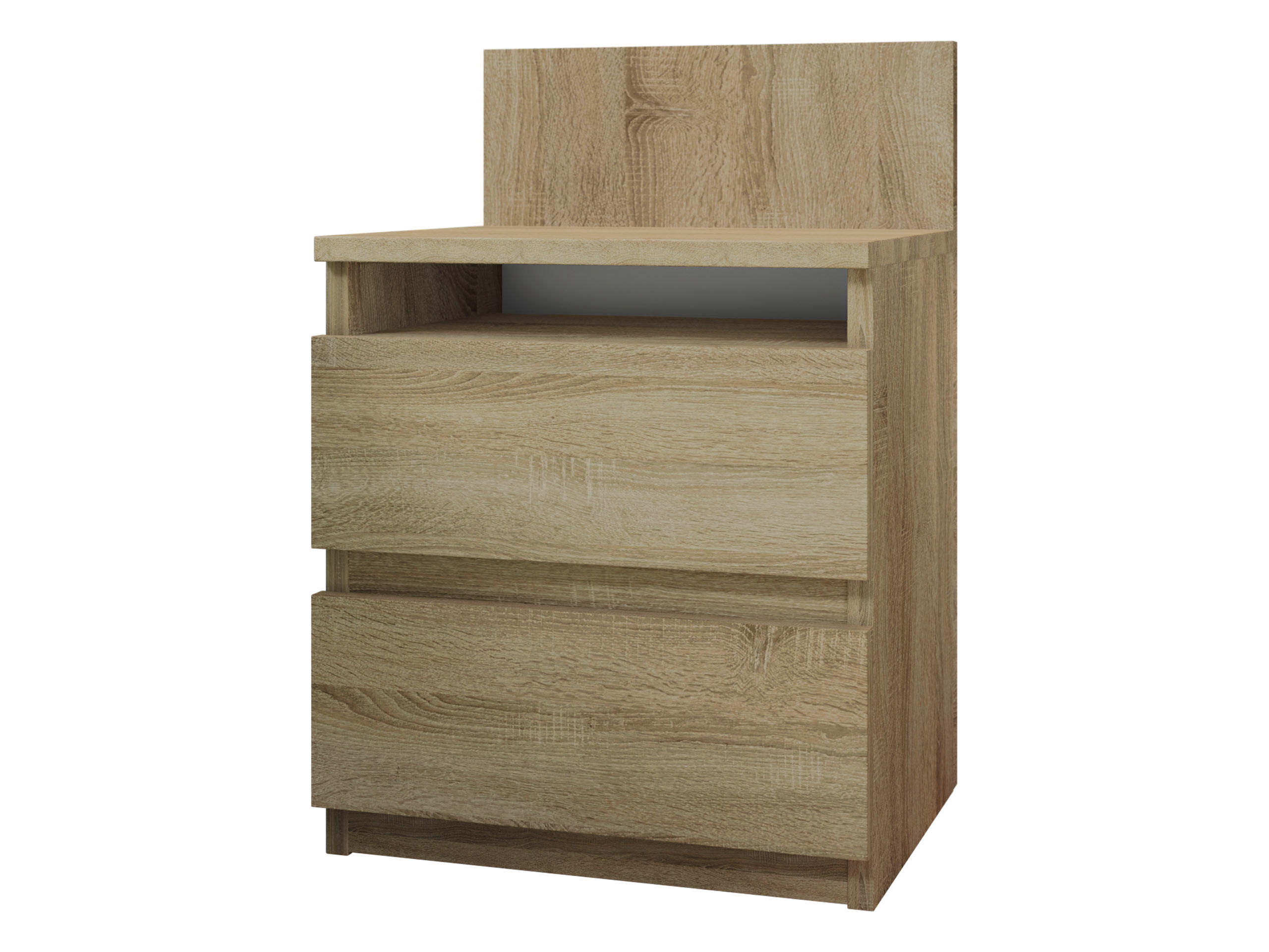 NACHTTISCH Malwa M1 - Sonoma Eiche, Holzwerkstoff (32/58/40cm) - MIRJAN24