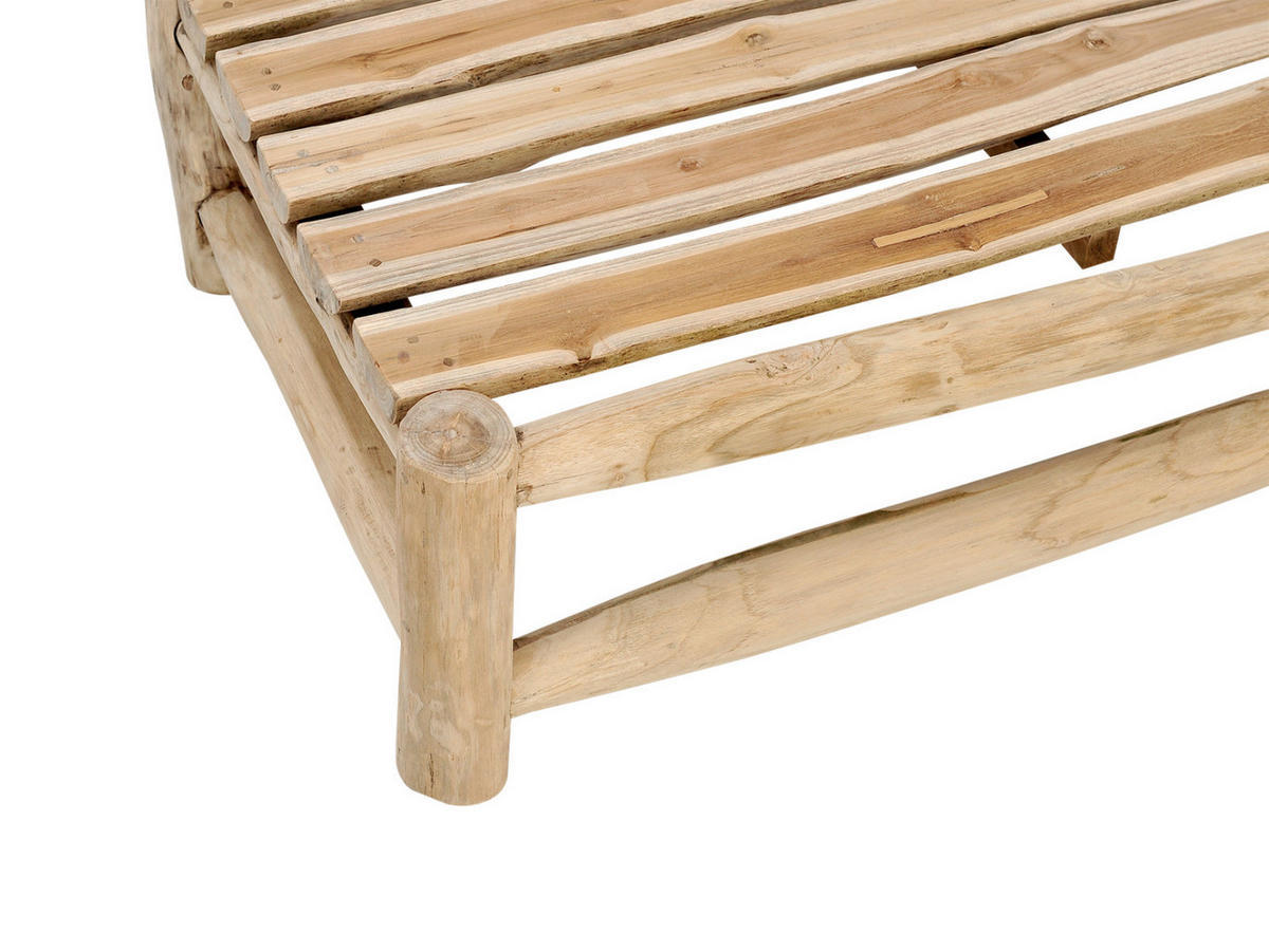 COUCHTISCH Barney Mangoholz 120 cm / 70 cm Teakfarben - Teakfarben, Holz (70/120/35cm)