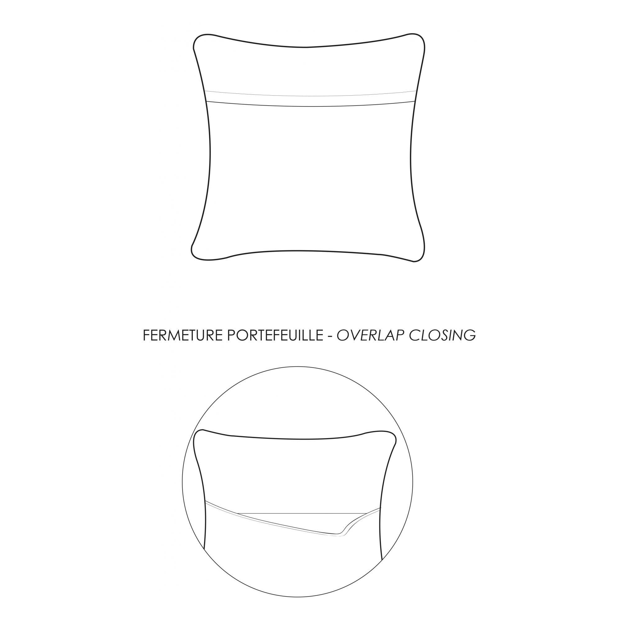KISSEN Maia petrolgrün 30 x 50 cm - Petrol, Textil (30/50cm) - Vivaraise