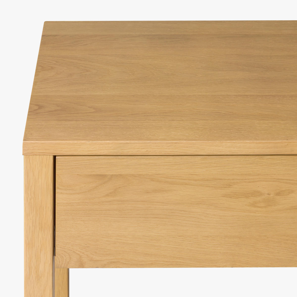 NACHTTISCH Tommy, Eiche, 35/40/57 cm - Beige, Holz (40/61/35cm) - WOODEK