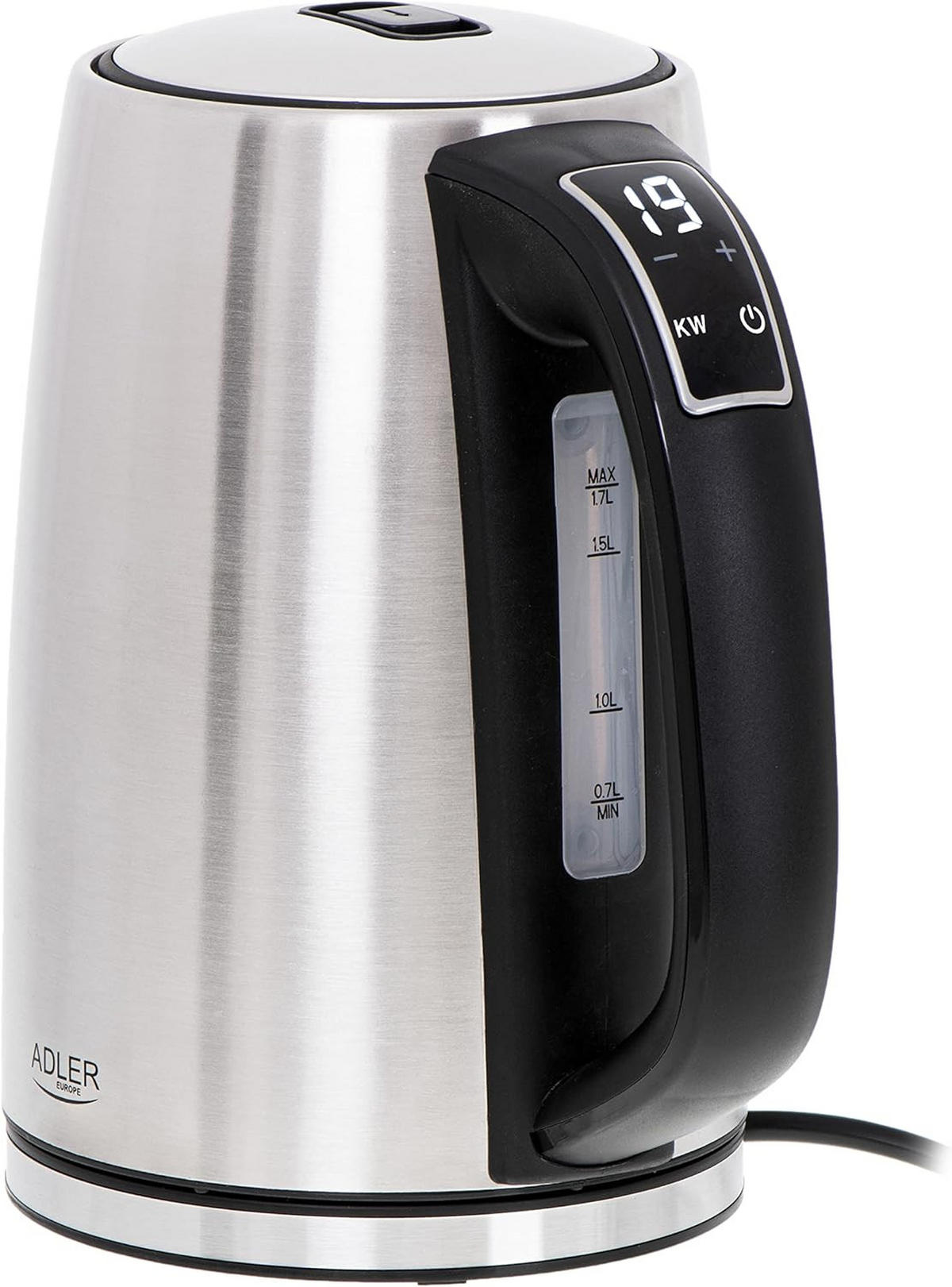 WASSERKOCHER AD1340 Silber - Silberfarben, Metall (26/20/26cm) - Adler