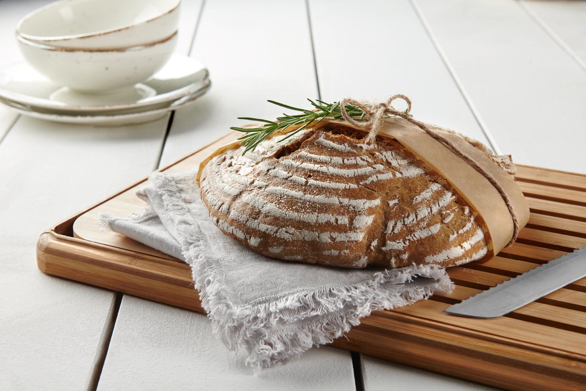 Knuspriges Hefeteigbrot