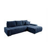 ECKSOFA Vogar In Poso - Blau, Holzwerkstoff/Textil (265/185cm) - Fun Möbel