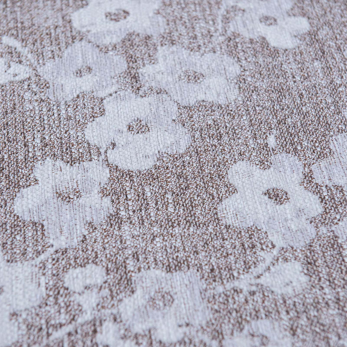 TEPPICH Morning Mist Sakura 240/240 cm - Grau, Textil (240/240cm) - Louis De Poortere