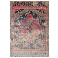 DESIGNER TEPPICH VINTAGE ZOE ORIENT KLASSIK VERLAUF - Blau, Textil (120/170cm) - Pergamon