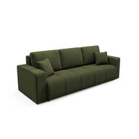 SOFA Vasco 3 Sitzplätze Grün - Grün, Holz (244/86/92cm) - Petits-meubles