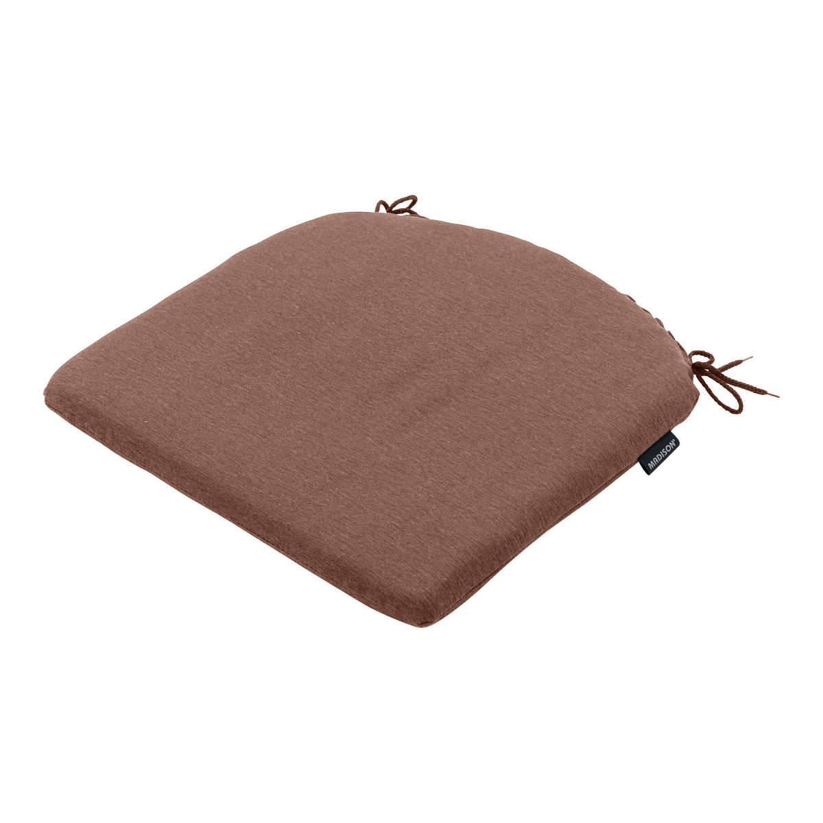 SITZKISSEN Panama - Braun - 46/48/4,5 cm - 4er-Set - Braun, Textil (48/4/46cm) - Madison