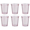TRINKGLAS (6er-Set) Galet 280ml - Rosa, Glas (0.28L) - Butlers