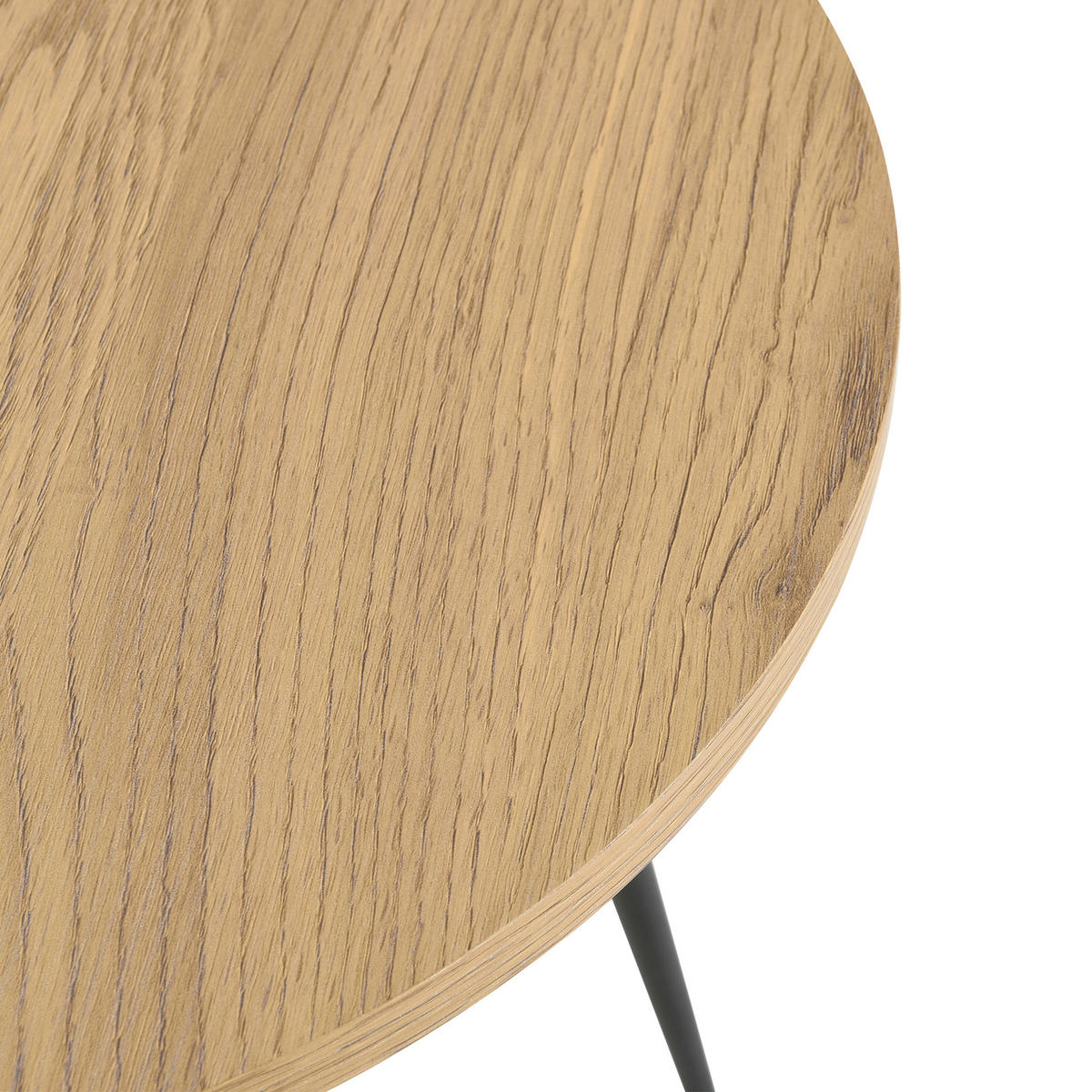 COUCHTISCH Farsund 80/80/40 - Schwarz, Holzwerkstoff (80/80/40cm) - [en.casa]