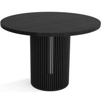 TISCH Schwarz DIEGO Ausziehbar - Schwarz, Holzwerkstoff (100/48/77cm) - Sepro Meble