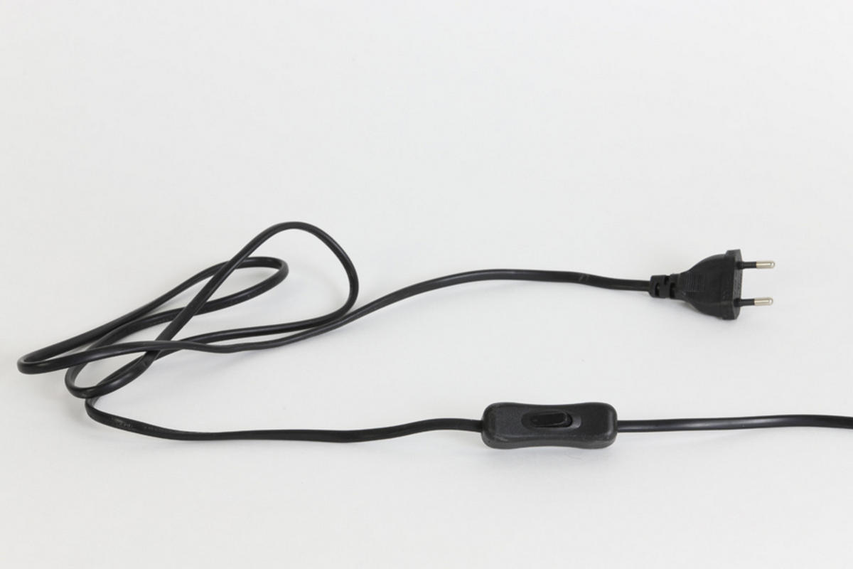 LAMPENFUSS Ayla Weiß Ø22,5/61 cm - Weiß, Keramik (22.5/22.5/61cm) - Light & Living