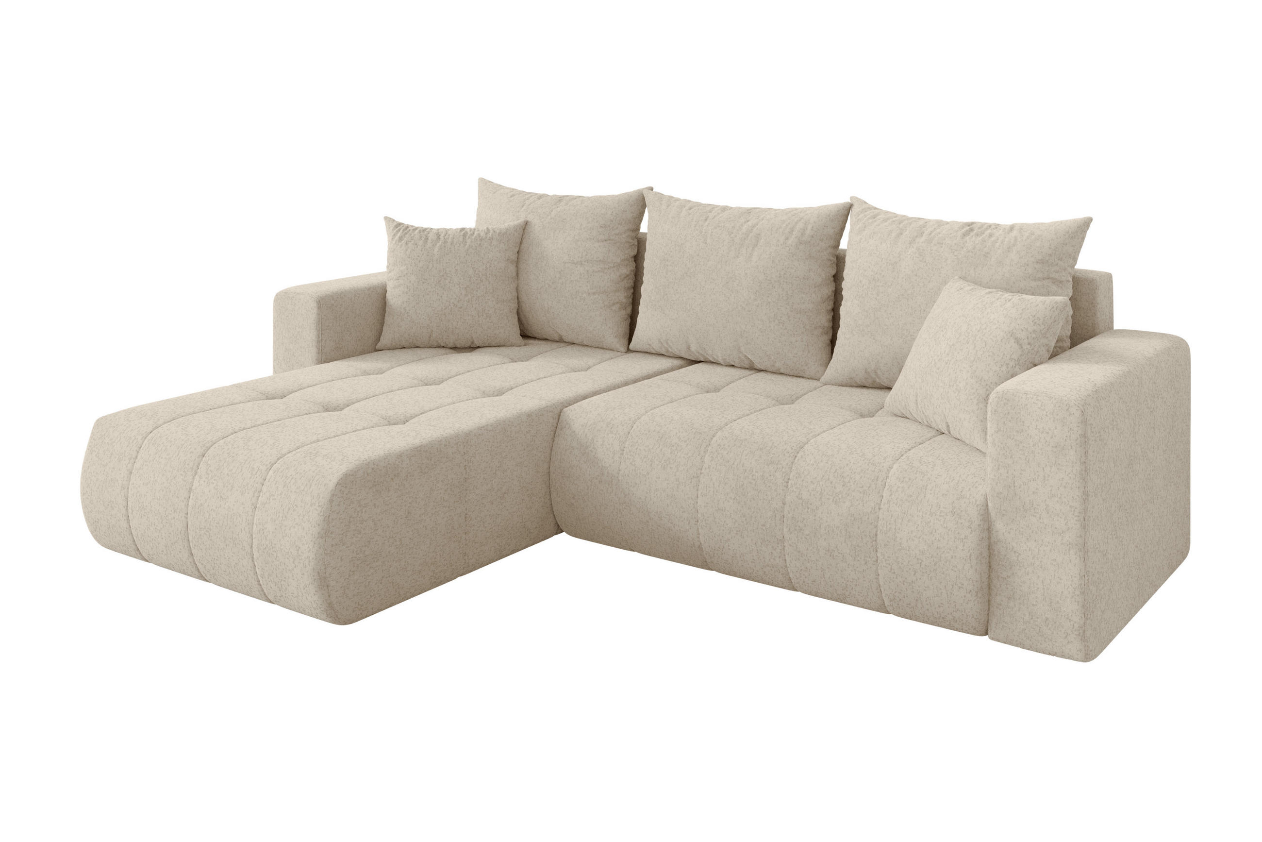 Altdecor Ecksofa Creme 277x194 cm