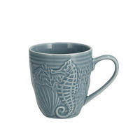 BECHER Aquarelle - Hellblau, Keramik (0.37L) - home&you