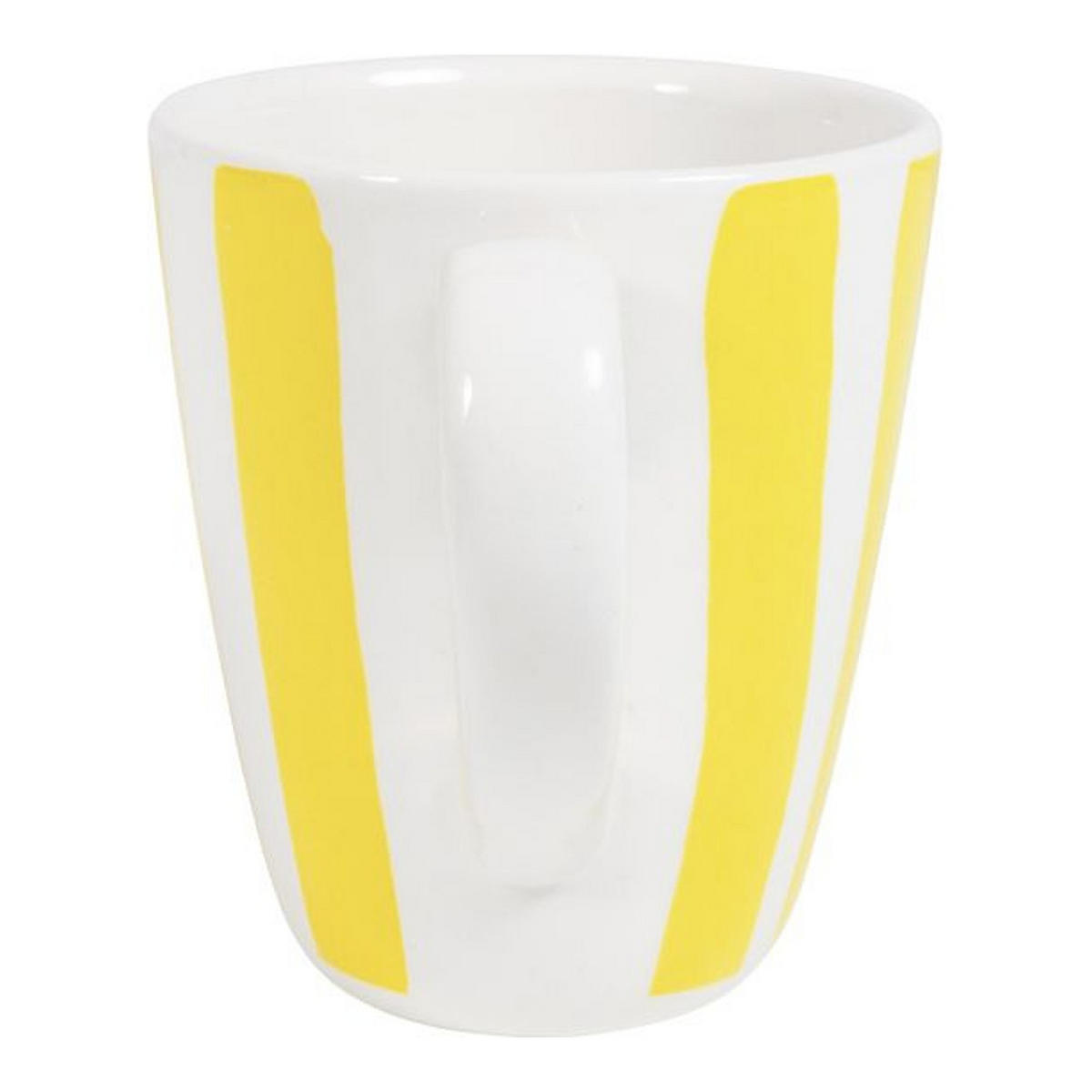 BECHER Gelber Streifen in Gelb - 350 ml - Gelb, Keramik (0.35L) - Blond Amsterdam