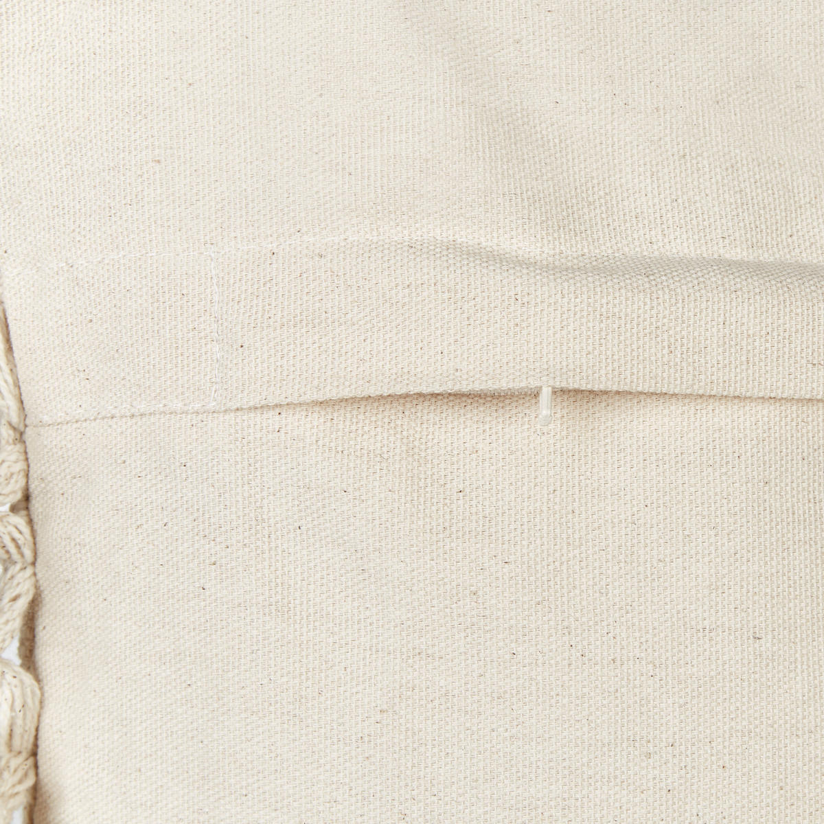 DEKOKISSEN 2er-Set Beige 45/45 cm Olearia - Beige, Naturmaterialien (45/45cm) - Beliani