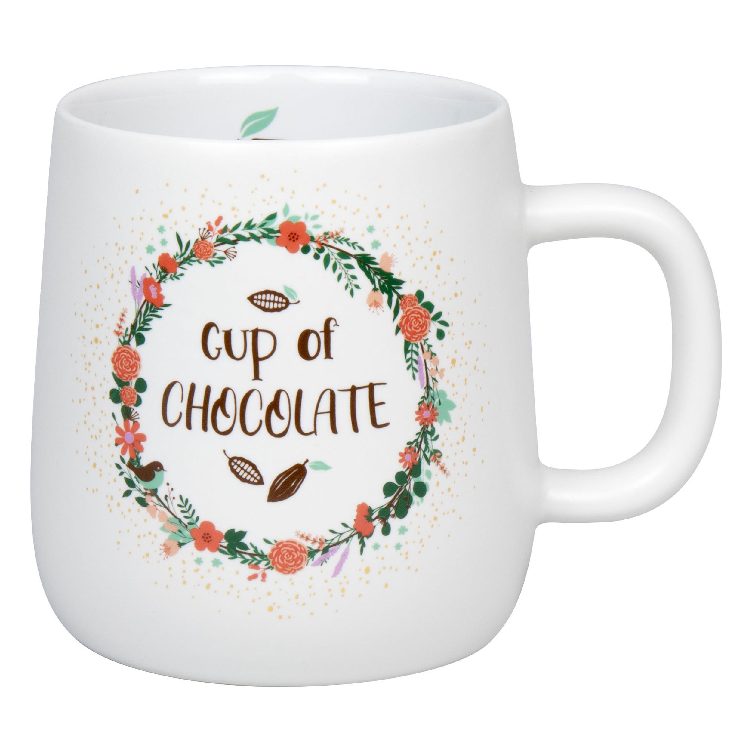 KAFFEEBECHER Cup of Chocolate - Naturfarben, Keramik (0.4L) - Könitz
