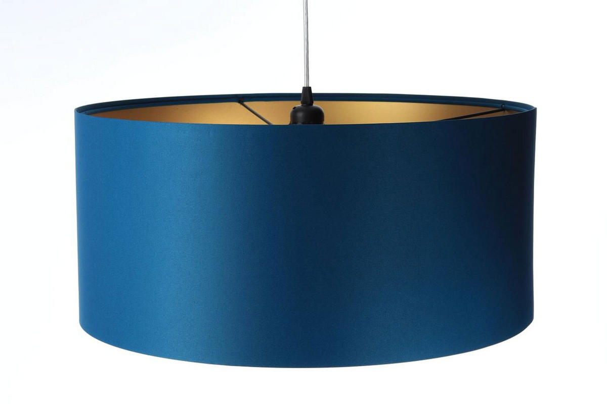 HÄNGELEUCHTE Gold 60/30 cm - Türkis/Goldfarben, Kunststoff (60/1.1/30cm) - ONZENO