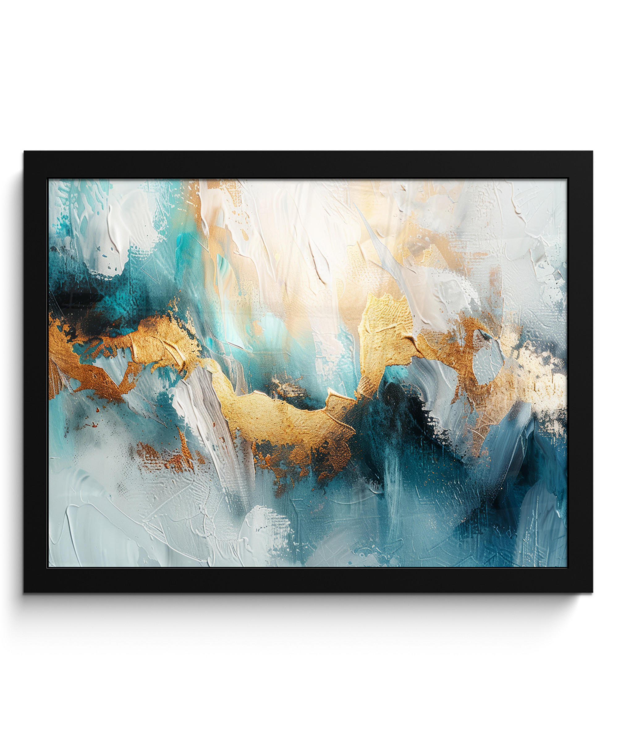 MuchoWow Poster Petrol 40x30 cm