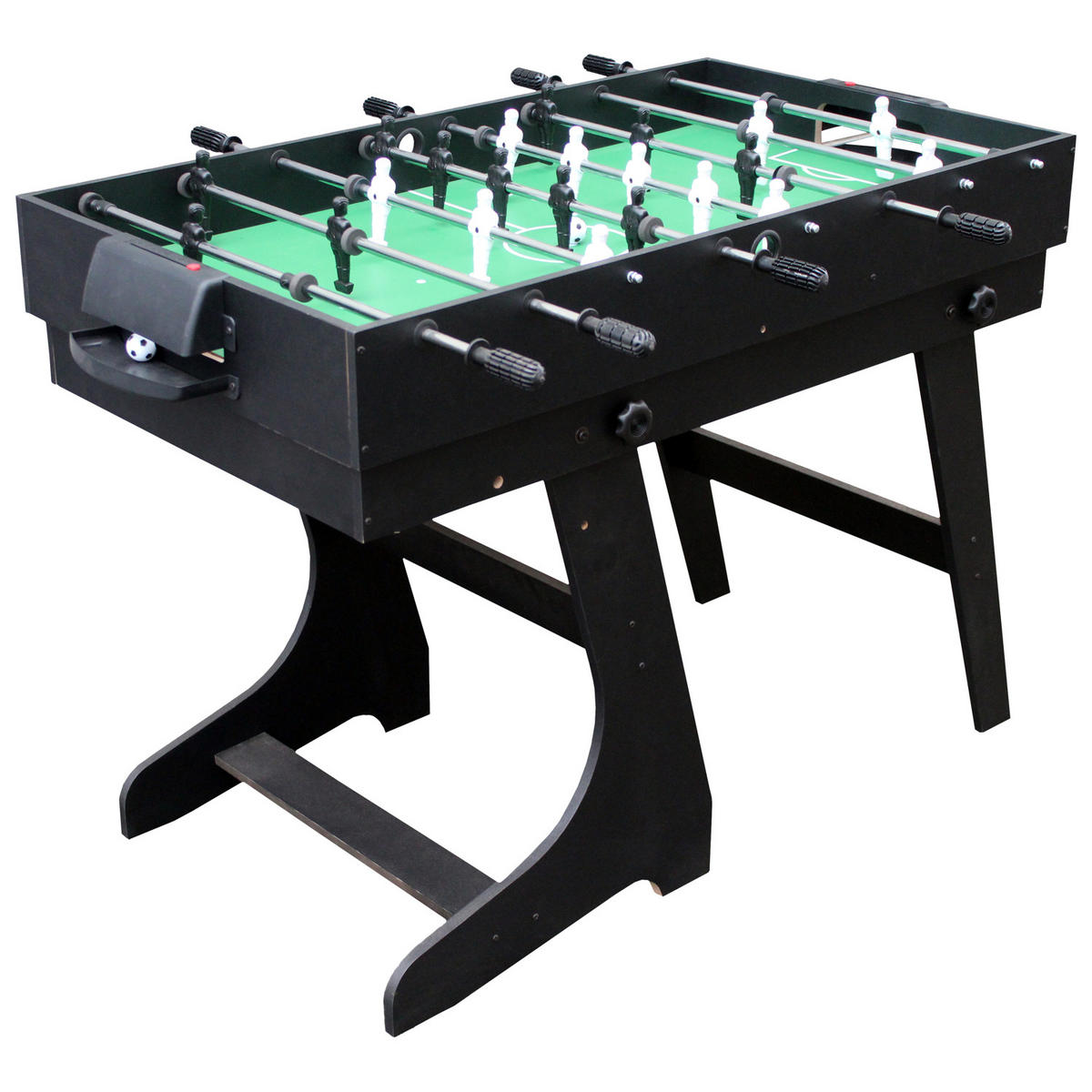 MULTI-SPIELTISCH - Schwarz, Holzwerkstoff (61/106.6cm) - Happy Garden
