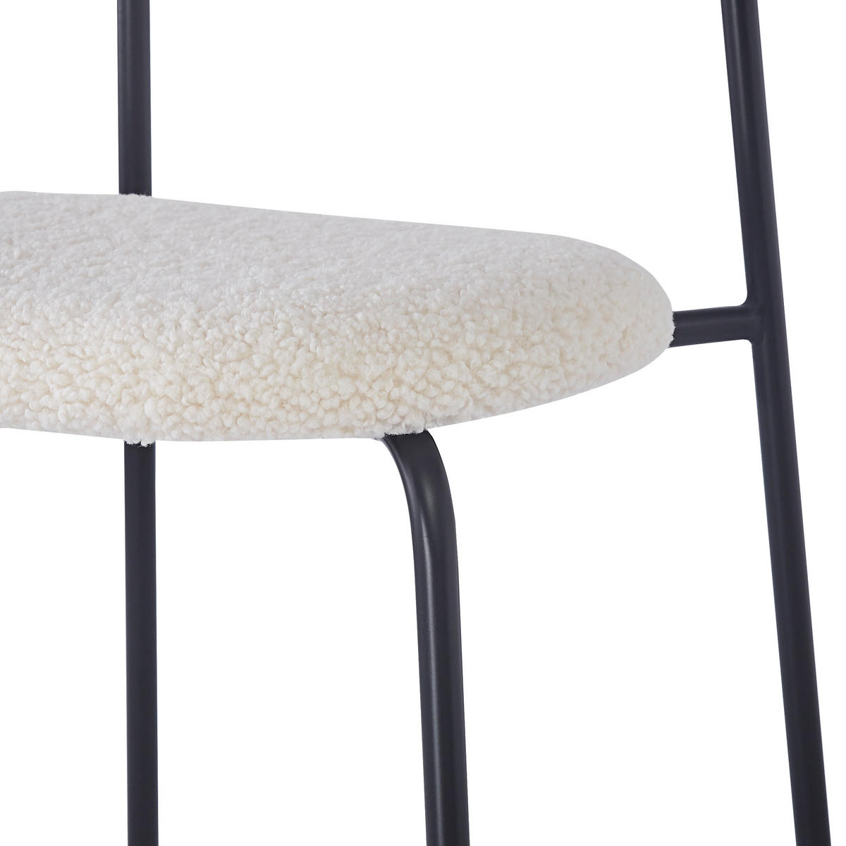 STUHL 2er-Set Rattan Weiß - Weiß, Holz (44/79/52cm) - Nordlys