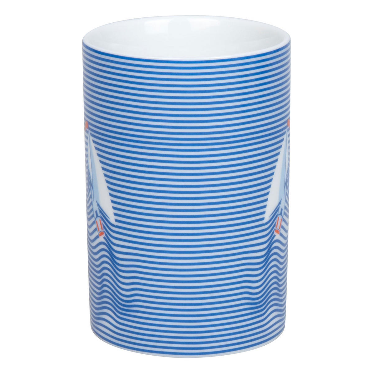 KAFFEEBECHER Smooth Sailing - Boat - Naturfarben, Keramik (0.31L) - Könitz