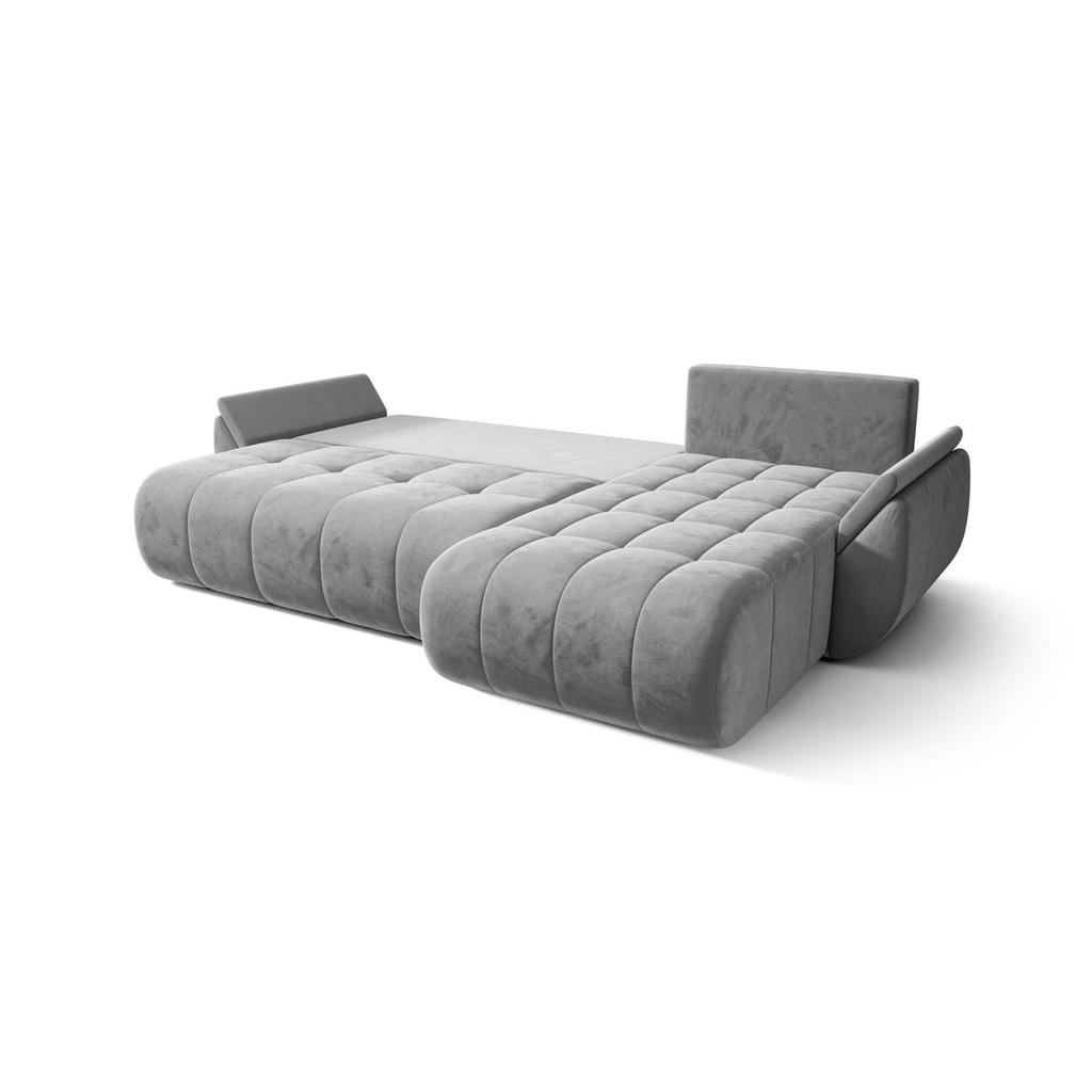 Thumbnail - Bedante Ecksofa, Dunkelbraun, Textil, 3-Sitzer, L-Form, 280x185 cm, Wohnzimmer, Sofas & Couches, Wohnlandschaften, Eckso...